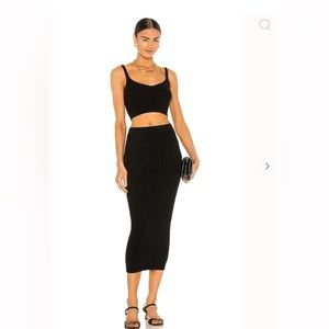 ALL SAINTS ribbed skirt XS
